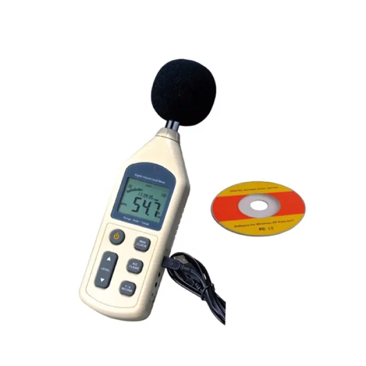 New Digital Sound Level Meter GM1356 Decibel Logger Tester Noise Meter with USB computer interface