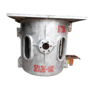 1ton Steel Scrap Melting Induction Furnace <strong>Cast</strong> Iron Melting Furance for <strong>Middle</strong> East