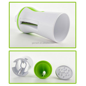 Mini De Poche Légumes Spiralizer Faisceau Multifonction Spiralizer Fruits Carottier Cutter Outil pour La Maison <span class=keywords><strong>Cuisine</strong></span> - Product Image 4