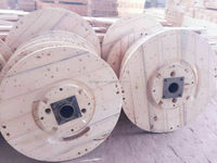 Bobines de câbles vides en bois, pièces, poids de bobine