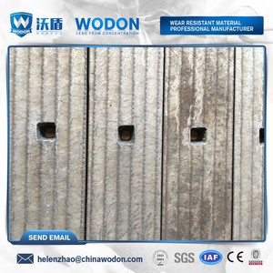 Plancha antidesgaste bimetalica modelo 12+6 arco submerso 2.1*3.5 - Product Image 2