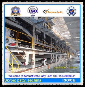 1575mm Tipo de 8-10 ton / día tipo de papel de molde cilíndrico de residuos, reciclaje de pulpa virgen papel de escribir que hac - Product Image 5