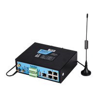 Compact drahtlose cellular bindung 4g router mit dual sim karte slot m2m-modem din schiene