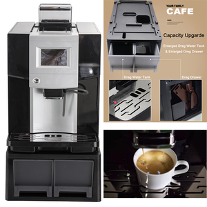 Q006 plata y negro profesional espresso comercial cafetera - Product Image 4