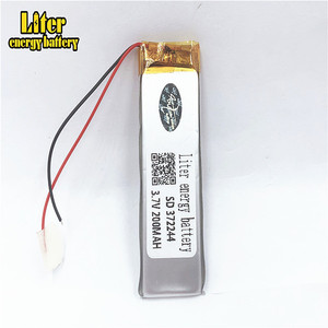 <span class=keywords><strong>3</strong></span>,7 V 372244 200 mah Li-ion battery rechargeable lithium polymer battery - Product Image 2
