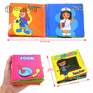 <span class=keywords><strong>Libro</strong></span> in Stoffa per Neonati con Code 3D - <span class=keywords><strong>Libro</strong></span> Sensoriale Masticabile e Frusciante per 0-6 Mesi, Giocattolo Educativo Precoce per la Dentizione con Animali - Product Image 6