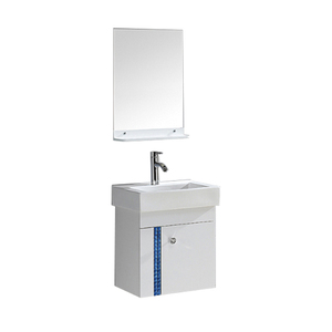 Mini económico pequeño armario esquina mueble de baño con <span class=keywords><strong>lavabo</strong></span> - Product Image 1