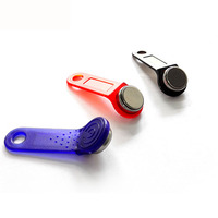 Clé de mémoire tactile réinscriptible RW1990 IButton 1-Wire RW1990A-F5 en acier inoxydable, jeton électronique