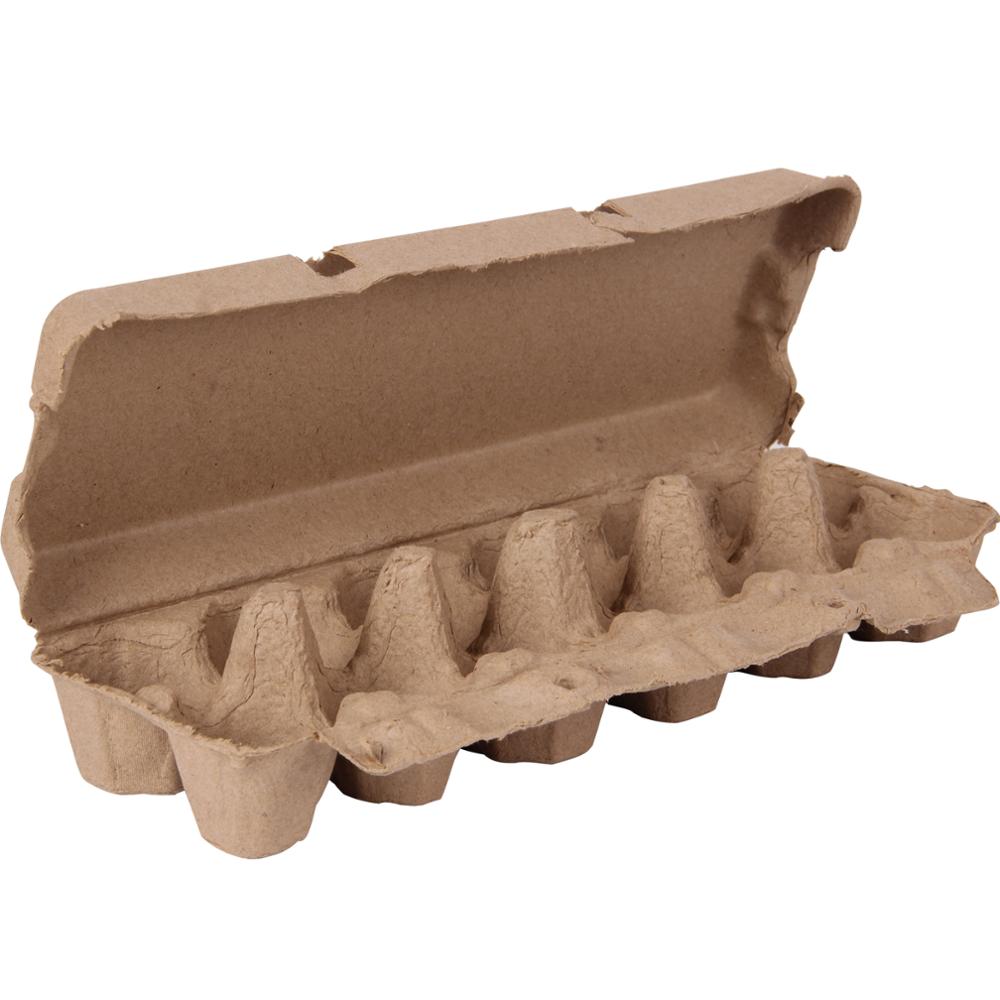 Boîte à oeufs de pâte de papier 12