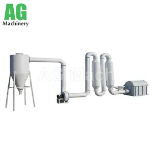 High Quality Factory wood flour dryer machine and wood saw dust dryer and flash dryer machine for wood sawdust