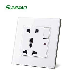 5 Pin hembra y macho 16 Amp vidrio templado eléctrica enchufe - Product Image 2