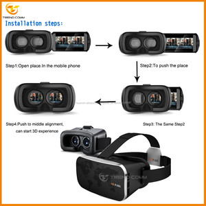 PC material del ABS Caja de <span class=keywords><strong>tercera</strong></span> generación de Gafas 3D VR 3.0 - Product Image 6