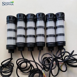 Luz <span class=keywords><strong>led</strong></span> de torre de señal TL50, 12v, 24v, 120v, 240v, con caja de interruptor - Product Image 6