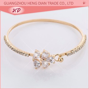 Nuevo Diseño de Pulsera de Oro Falso de Moda, Cadena de Mano Dorada con Diseño Moderno - Product Image 5