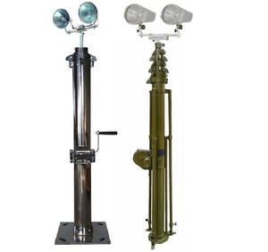 Treuil manuel à manivelle de 3 m à 18 m, mât télescopique en aluminium pour antenne temporaire - Product Image 4