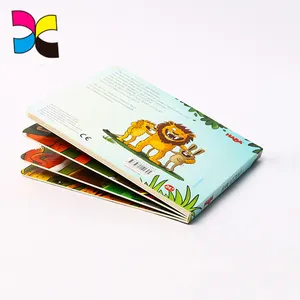 Children Cardboard Book Printing Eco-friendly Custom Printed Children Cardboard Board Book Printing On Demand