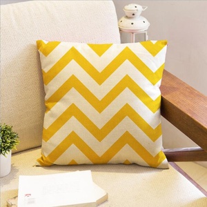 Funda de Cojín Geométrica Blanca y Negra de Poliéster, Funda de Almohada con Rayas, Puntos, Cuadrícula, Triángulos y Arte Geométrico - Product Image 2