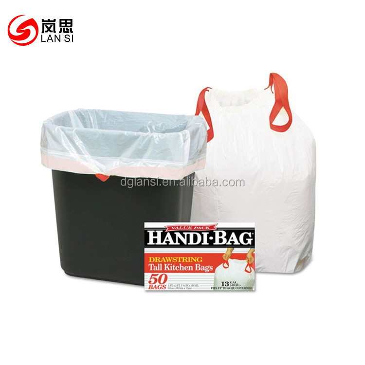 drawstring refuse ensacarks