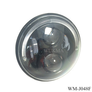 Atubeix ไฟหน้า LED 7นิ้วพร้อมแหวน Halo,ชุด DRL สีขาวสำหรับมอเตอร์ไซค์ Lada <span class=keywords><strong>Niva</strong></span> 4X4 Suzuki Samurai - Product Image 3