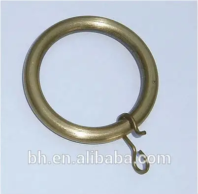 bronce antiguo partido clave anillos de cortina