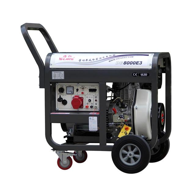 6KW diesel Generator Three Phase Electric Start Portable