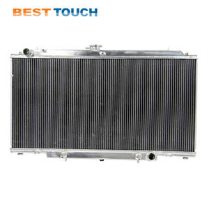 Radiateur automatique en aluminium de performance adapté au radiateur <span class=keywords><strong>TOYOTA</strong></span> <span class=keywords><strong>SUPRA</strong></span> <span class=keywords><strong>RZ</strong></span>/TURBO MARK IV JZA80 2JZ-GTE - Product Image 3