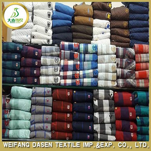 100% venta caliente barato stock camisa <span class=keywords><strong>de</strong></span> algodón llano teñido <span class=keywords><strong>de</strong></span> tela <span class=keywords><strong>de</strong></span> algodón - Product Image 4
