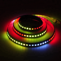 Bande lumineuse led numérique adressable, WS2812B SK6812, 144 diodes/m, 5050, pour arduino