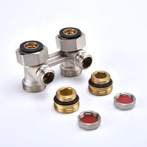 Mitigeur <span class=keywords><strong>thermostatique</strong></span> moderne à double trou pour <span class=keywords><strong>robinet</strong></span> <span class=keywords><strong>radiateur</strong></span> chauffant écrou en laiton pour usage hôtelier - Product Image 2