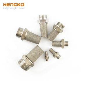 Neumático sinterizado poroso bronce 304 316L de polvo de acero inoxidable universal de escape de la motocicleta silenciador - Product Image 4