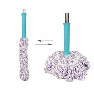 Economic Professional Magic Cotton Mop Manufacturer Custom Made Microfiber Twist Mop
