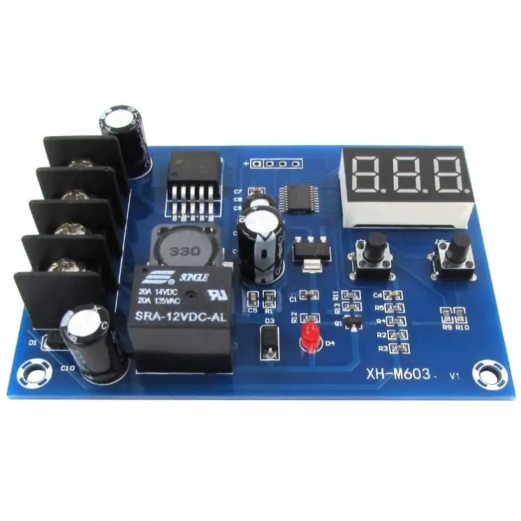 XH-M603 Charging Control Module 12-24V Storage Lithium Battery Charger Control Switch Protect Board circuit part Hot Sale