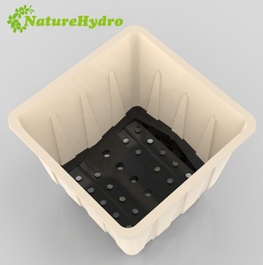 Pot de culture pour plantes de myrtilles avec drainage carré, seau de substrat hollandais - Product Image 3