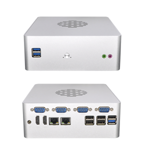 Kansung Fan barebones 6th 7th <span class=keywords><strong>Gen</strong></span> procesador LGA1151 M.2 Dual <span class=keywords><strong>Lan</strong></span> 4 RS-232 Industrial Mini PC soporte 2x16G RAM - Product Image 1