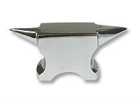 Yunque de acero al carbono de alta precisión OBM personalizado de fábrica 50Kg Estuche rígido operado a mano - Product Image 2