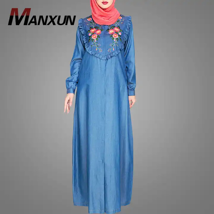 Amazon.com: Women Muslim Dress,Women's Long Sleeve Maxi Dress Muslim Abaya  Simple Modern Islamic Arabic Style Casual Dress Abaya Kaftan Black : Sports  & Outdoors