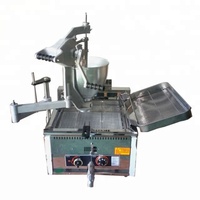 Machine à mini-beignets turcs Lokma semi-automatique électrique et à gaz, modèle T-101, avec armoire de cuisson