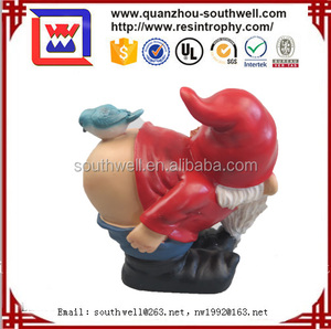Divertido resina de gnomos de jardín hecho a mano gnomos de jardín para la venta - Product Image 5