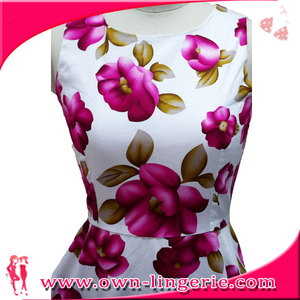 Sin Mangas Hig Barato Para <span class=keywords><strong>Mujer</strong></span> 50 s <span class=keywords><strong>Vestido</strong></span> de Punto de <span class=keywords><strong>Algodón</strong></span> Rosa de Té de rosa de La Vendimia Nuevo <span class=keywords><strong>vestido</strong></span> de rockabilly - Product Image 2