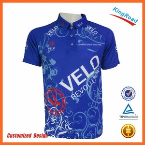Alta calidad Sublimada Polos, pequeño MOQ, cualquier color/logotipos impresos - Product Image 1