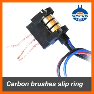 Carbon brushes slip ring 3 Circuits,30A Per Circuits for Wind Turbine slip ring