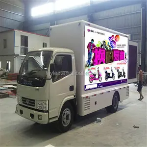 P10 Custom Car Advertising Screen Led Advertising Screen Advertising Car Led Display