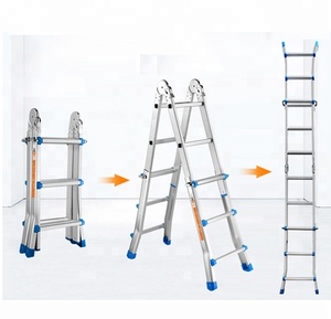ปรับ<span class=keywords><strong>ราคา</strong></span>อลูมิเนียมอเนกประสงค์ Telescopic <span class=keywords><strong>บันได</strong></span> - Product Image 2