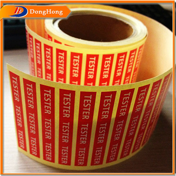 пользовательских 10ml бутылки этикетки, печатные самоклеящихся этикеток