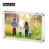 Magnetic Photo Frame, Acrylic Picture Frames, Two Sides