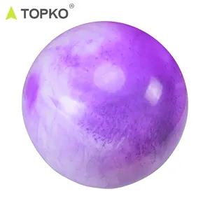 TOPKO, venta al por mayor, logotipo personalizado, 55 cm, pelota de yoga colorida de alta calidad para gimnasio, fitness, nube