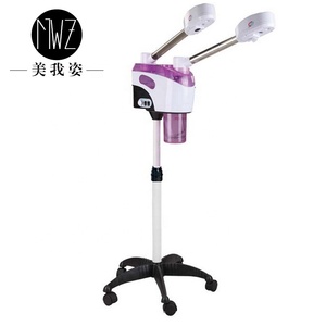 เครื่องพ่น<span class=keywords><strong>ไอ</strong></span>น้ำสำหรับใบหน้าแบบ2-in-1พร้อมเทคโนโลยีอัลตราซาวด์วัสดุพลาสติกรูปแบบเหลวดีไซน์แบบพกพา<span class=keywords><strong>ส</strong></span>ำหรับบรรเทาอาการ<span class=keywords><strong>ไอ</strong></span>เย็นและไอ - Product Image 2
