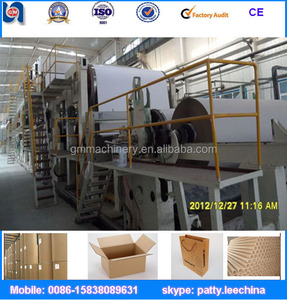 Large capacity fast speed <span class=keywords><strong>box</strong></span> cardboard paper making production line, 10 ton/day - Product Image 6