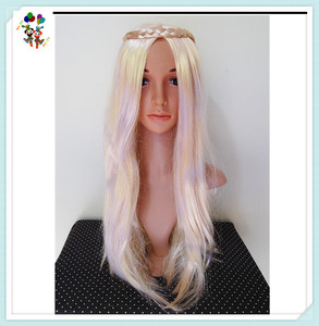 Trenzas Jumbo sintéticas para <span class=keywords><strong>mujer</strong></span>, pelucas de disfraz de princesa vikinga <span class=keywords><strong>morena</strong></span>, 2017 - Product Image 5