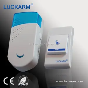 Luckarm 12v直流ワイヤレスドアベルD8603